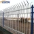 Import High Quality fencing material faux curved wrought iron fence panels from China
