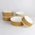 Import High Quality Food Grade Eco Friendly Disposable Paper Bowls White Paper Brown Print Salad Take Away Fast Food and Other Using from China