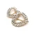 Import High Quality Gold Buckles With Rhinestone Heart Shaped Buckle Bag Apparel Decor Accessories from China