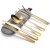 Import High Quality Gold Spoon and Fork Set Stainless Steel Cutlery Set from China