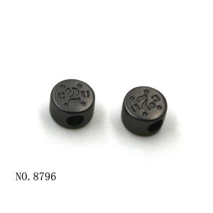 High Quality Gun Metal Color Round Beads for Decorative