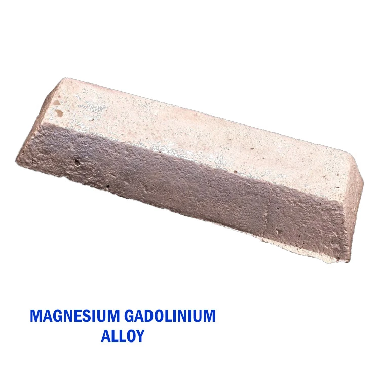 High quality Magnesium Gadolinium Alloy MgGd master alloy