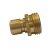 Import High Quality Male Aluminum Quick Connectors with Brass Finish Easy to snap in Heavy Duty Multi function Garden Hose Connector from China