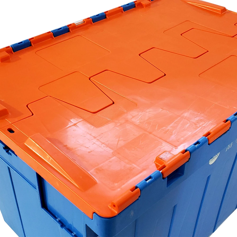 High Quality Plastic Warehouse Storage Stack and Nestable Plastic Moving Crate