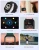 Import High quality smart watch 2023 1.85 inch screen heart rate sport watch blood oxygen BT calling 5.2 T17F Android smart watch from China