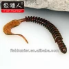 High quality soft bait single tailer worm lure soft plastic fishing lure