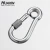 Import High Quality Stainless Steel 304 Snap Hooks DIN5299C Spring Hook A2 Carabiner 6*60mm from China