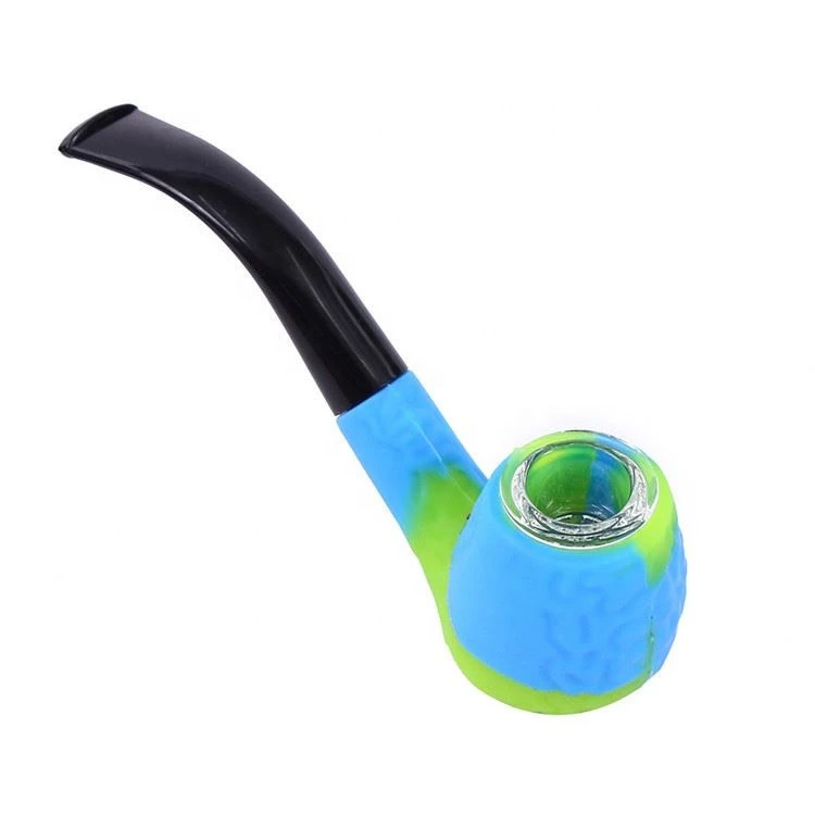 High Quality Wholesale Dabber Free Rubber Water Silicone Weed Tobacco Smoking Pipes