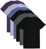 High Quality Wholesale Fashion mens round neck tops 100%Cotton Plain Blank Tshirt
