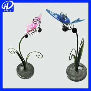 High Quality Wholesale Flowers Craft Wrought Iron Furniture