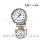 High static pressure & low range differential pressure gauge level measurement differential pressure gauge