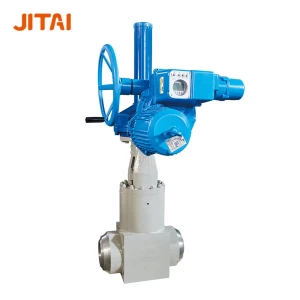 High Temperature F91 Gate Valve with Electric Actuator for Steam