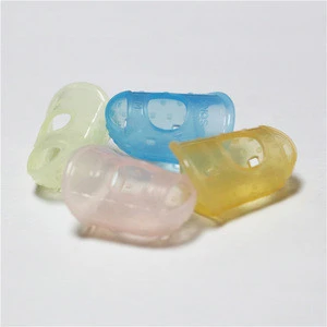 Hight quality colourful silicone rubber finger cots for protect finger