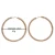 Import Hip-hop Hoop Earrings Geometric Large Round Earrings For Women Fashion Jewelry from China