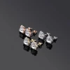 hip hop iced out Chinoiserie Wind Dragon Claw Large Zircon stud Silver Needle fine jewelry earrings for men and women