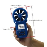 HoldPeak Digital Anemometer HP-866A Measurement Wind Device tower crane anemometer wind speed meter