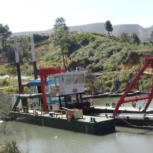 Hot newest small 350 1000m3 Cutter Suction River sand dredger