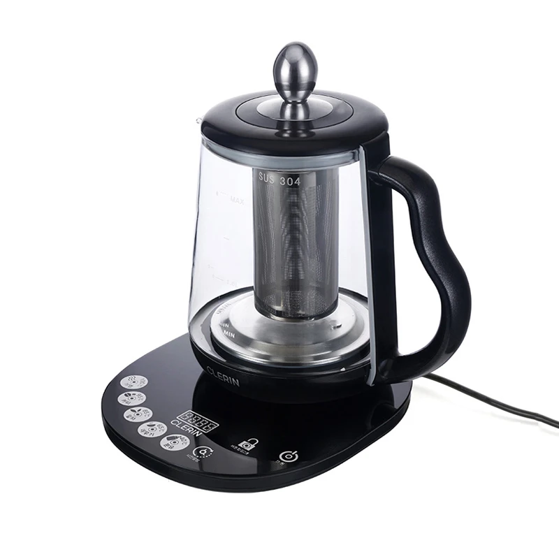 Hot Sale Digital Electric Kettle with Temperature Control 1.8 L Glass Electric Teapot Set Temp
