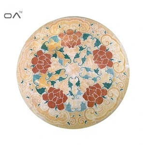 Hot sale factory direct waterjet marble inlay natural stone