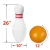 Import Hot sale  kid&#x27;s indoor-outdoor game toys inflatable bowling pins set for sale from China