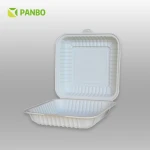 Hot sale Microwave -10~100c factory direct Biodegradable food packing boxs Corn Starch