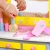 Import Hot Sale Pretend Play Role Play Wooden Make up Dressing Table Toys Set for Kids from China