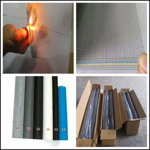 Hot sale !!! PVC coated mosquito net screen, colorful fiberglass window screening (H - 005)