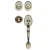 Import Hot sales Zinc alloy home security entrance handle grip double cylinder door lock set from China