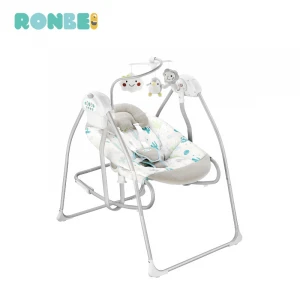 Hot sell 2 in 1 electric baby swing baby rocker with music