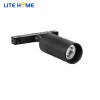 Hot sell 6W circle track rail magnetic led light aluminum body spot light with different beam angles 50Khrs 5 year warranty