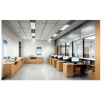 Hot Sell Front Cashier Counter Information Reception Desk Hospital Furniture Parts