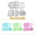 Import Hot Selling 6 Pieces Nonstick Baking Pans Cake Molds Silicone Baking Molds Bakeware Set from China