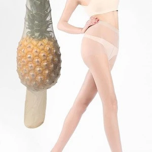 Hot selling anti-hook pineapple socks / crystal stockings thin / snagging resistance nude pantyhose silk for spring and summer