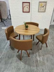 Hot selling commercial metal frame restaurant furniture tables and chairs sets