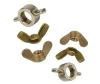 Hot selling Copper Bronze Wing Nut Bulk Supply M6 Size Brass Wing Nuts Butterfly nuts