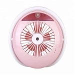 Hot selling rechargeable mini portable bladeless cooling mist water fan