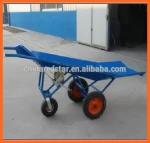 Hot Top Quality Stainless steel hand trolley and carts three whells for dead pig