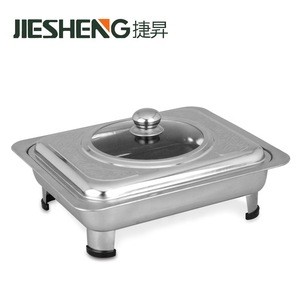 Hotel Display Stand Stainless Steel Warming Tray Warmer Food Tray and Buffet Server