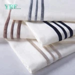 Hotel Supplies Wholesale Bed Sheet Sets Hotel Bed Set Duvet Cover 3Cm White Stripe Used Hotel Bedding Sets