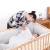 Import HOUSBAY Reactive Printed 100% Cotton 4pcs Baby Bedding Set Cartoon Crib Bedding Set with Crib Bumper for Spring Full and Winter from China