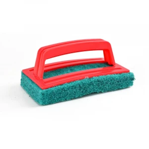 Household Floor Cleaning Brush Pad with Handle, Cleaning Tool for Household