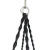 Import HR indoor outdoor rope hanging swing, patio swing, bedroom hammock swing from China