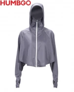 Humbgo Face - covering style women's outdoor sunscreen long - sleeve cloak,View the sea, mountaineering sport sunscreen clothing