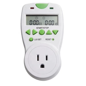 Hydroponics  120V 15A Multifunctional Infinite Cycle Programmable Digital Timer Outlet Switch  CT-1 Short Cycle Timer