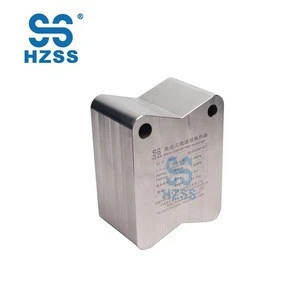 HZSS direct factory water to air plate micro-channel heat exchanger