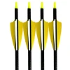 ID6.2mm fiberglass archery arrows for hunting or targert shooting by  recurve bow and compound bow