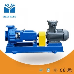 IHF fluorine plastic lined centrifugal chemical pump transfer acid and alkali pump