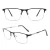 Import In Stock China Wholesale Half Frame Metal Optical Frames Optical Eyeglasses,Optical Frames from China