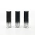 Import In stock wholesale plastic cosmetics usage liquid lipstick tube case container 5ml black empty lip gloss tube with brush from China