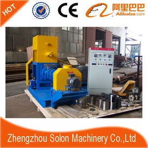 Industrial commercial animal feed processing machinery / pet food pellet extruding machine made in China